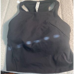 Lululemon Tank Racerback Built-in Bra Black